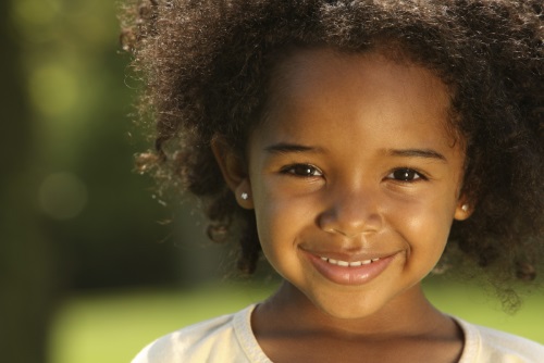 Child outside at daycare